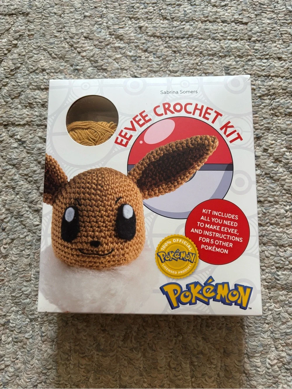 Pokémon Crochet Kit – Eevee Craft Kit